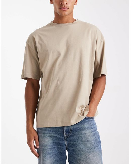 ASOS – 3er-pack basic-t-shirts in Black für Herren