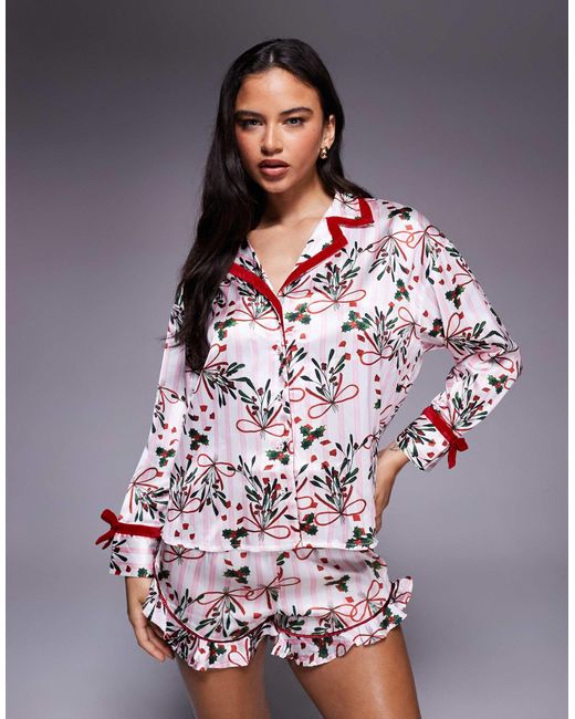 River Island Gray – pyjama-set