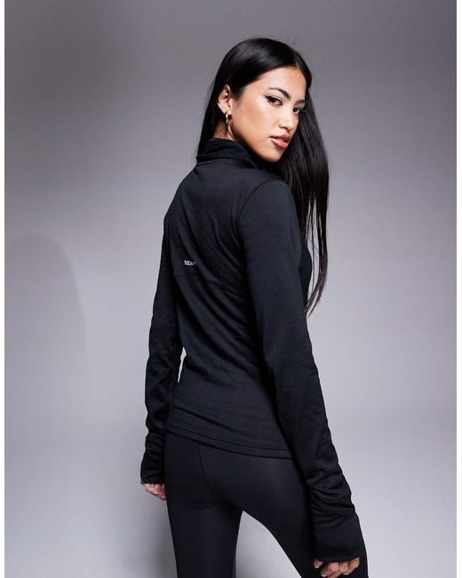 Top Con Cuello Alto Techfit Cold.Rdy De Adidas Training Adidas Originals de color Blue