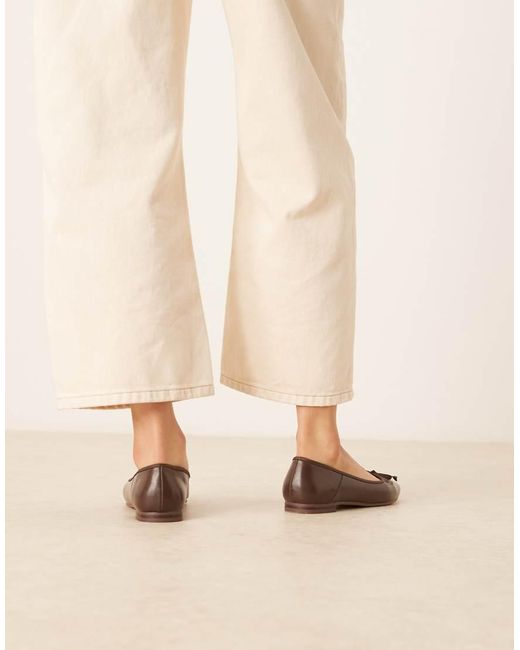 Asos Design Wide Fit Asos Design in het Natural