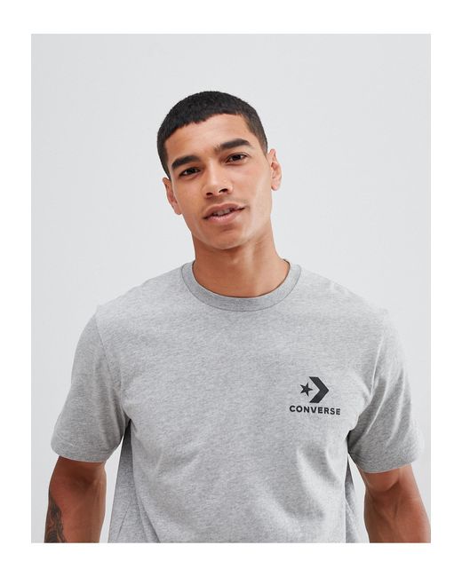 converse small logo t shirt