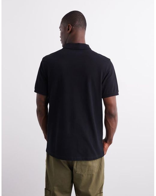 Polo Basic Regular Fit di ASOS in Blue da Uomo