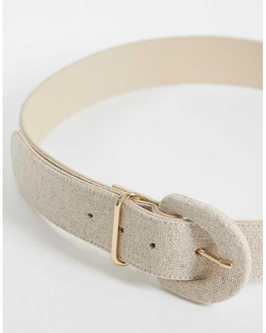 Mango Natural Woven Belt