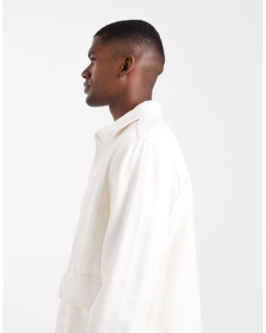 Only & Sons Natural Oversized Denim Jacket for men