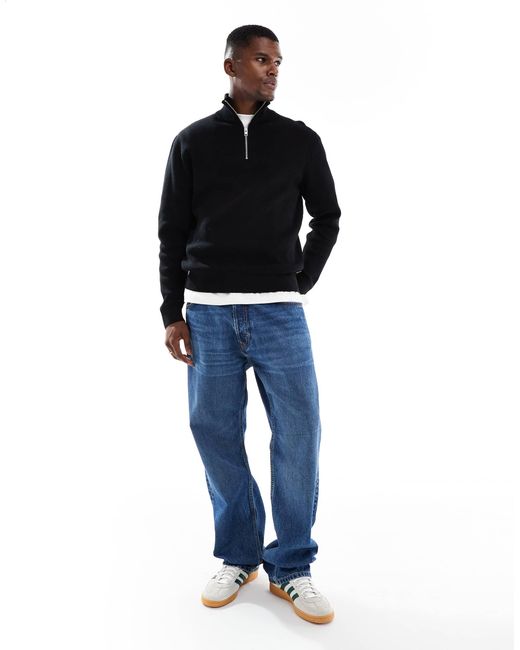 Pull en maille Jack & Jones pour homme en coloris Black