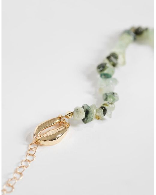 ONLY Metallic Beads Anklet