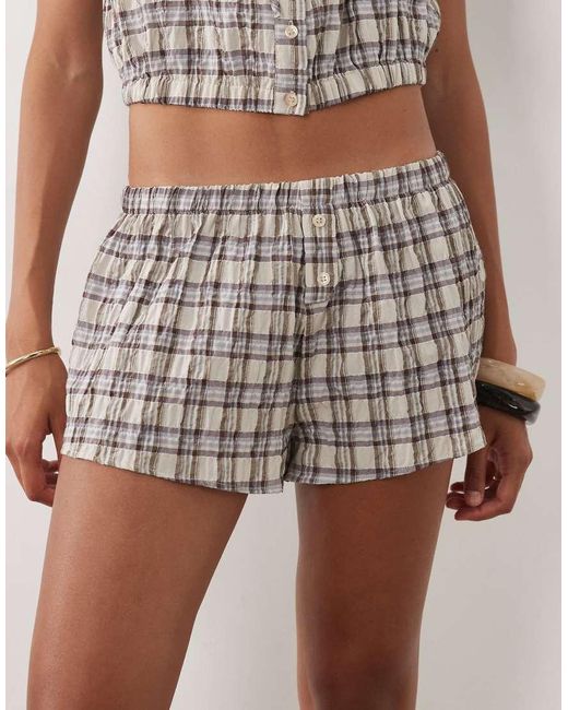 ASOS Natural Micro Boxer Short