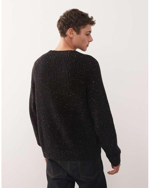 Maglione Oversize di Weekday in Black da Uomo