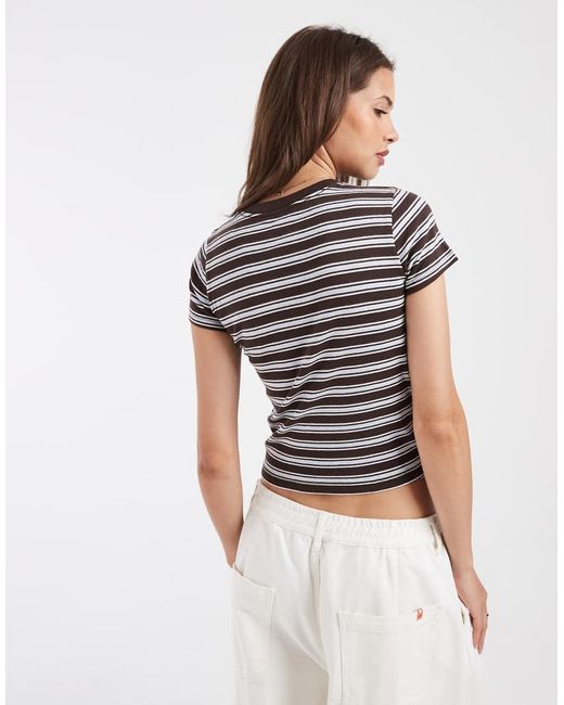 Hollister Black Baby Tee