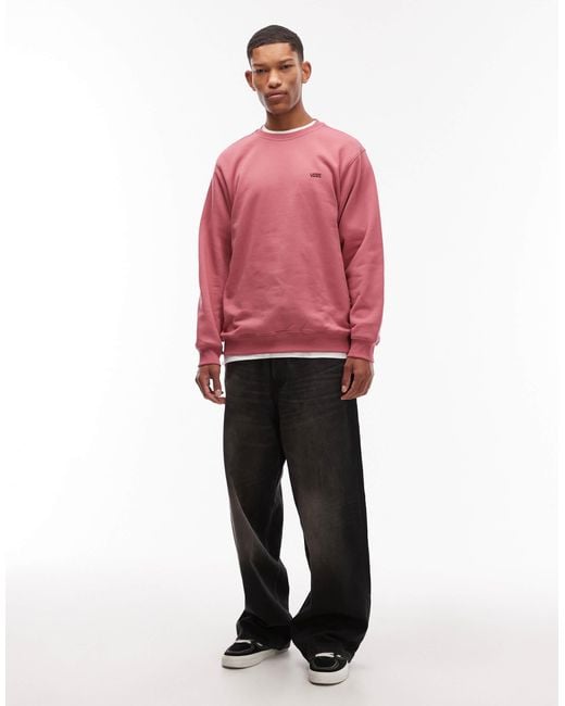 Vans – locker sitzendes t-shirt in Red für Herren