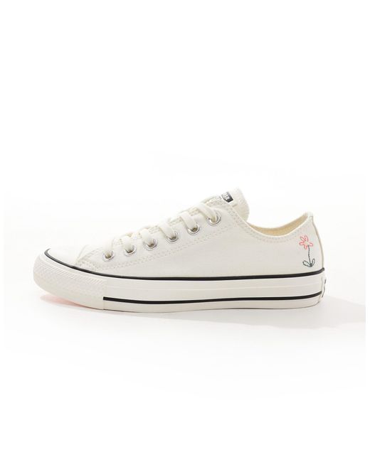 Chuck taylor all star ox - sneakers bianche di Converse in White
