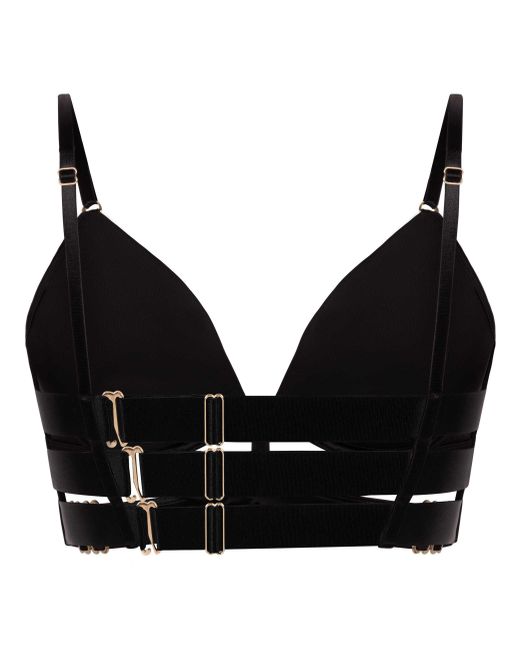 Hunkemöller Black Hunkemöller – colette – wattierter push-up-longline-bh