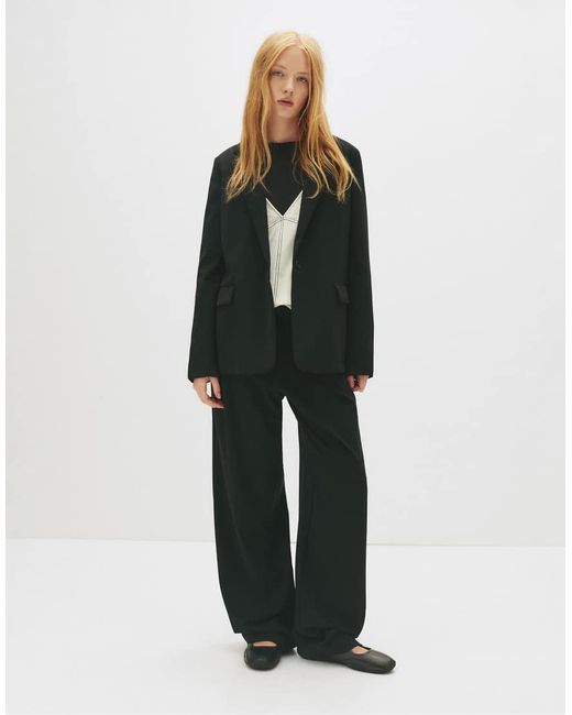 Blazer Basic di Pull&Bear in Green