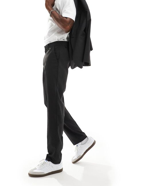 ASOS Black Slim Suit Trouser for men
