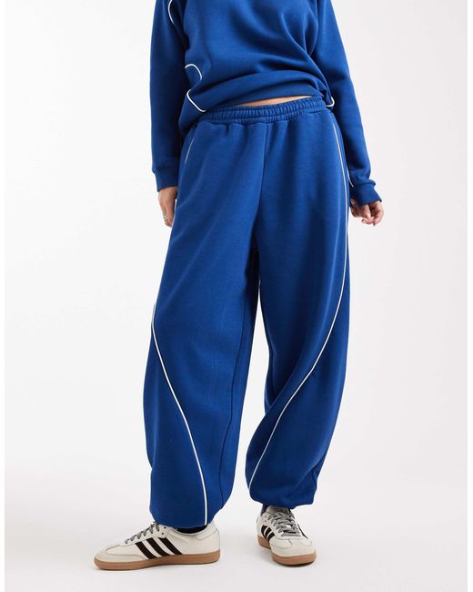 Pantalon Collusion en coloris Blue