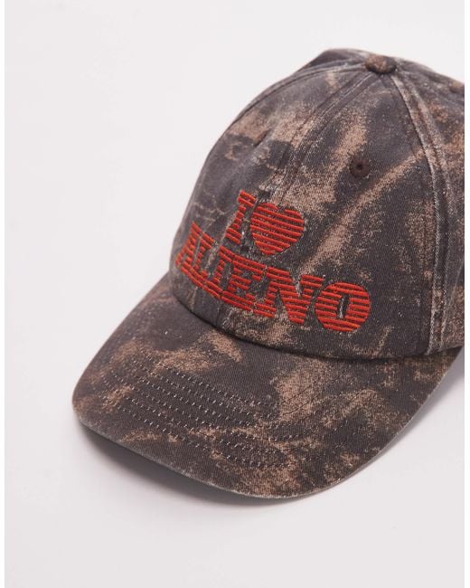 No Problemo Multicolor Alien Motif Detail Cap for men