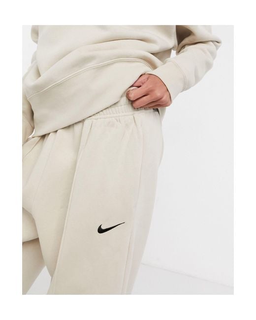 nike mini swoosh oversized joggers womens