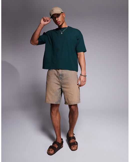 ASOS Multicolor Boxy Oversized T-shirt With Fruit Graphic for men