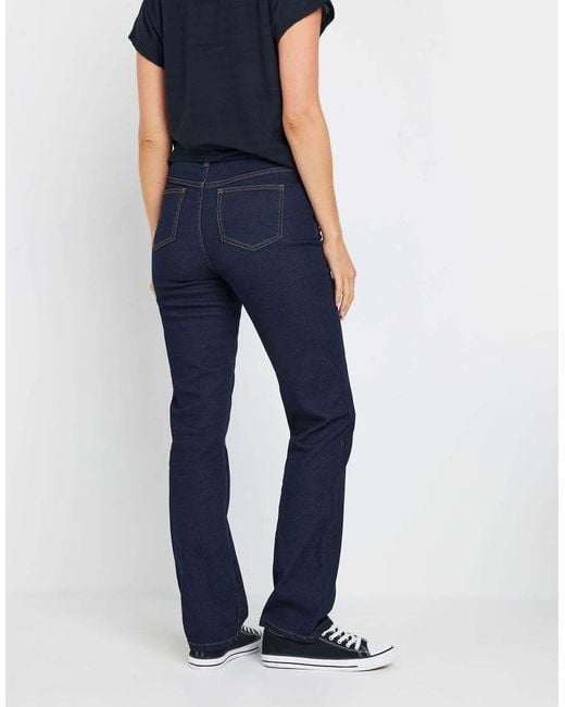 Long Tall Sally Blue Straight Leg Jeans