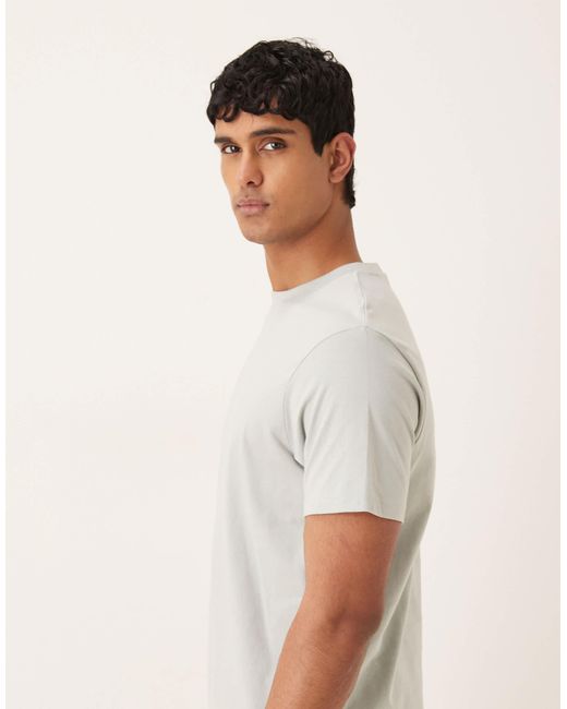 ASOS – 2er-pack basic-t-shirts in White für Herren