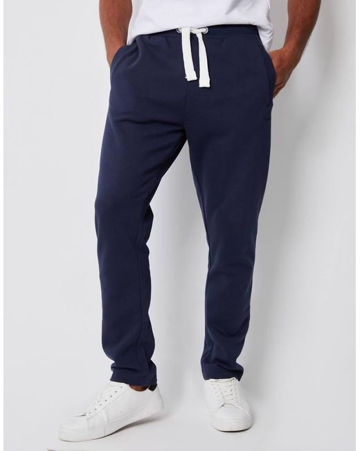 Threadbare Blue Straight Leg Joggers for men