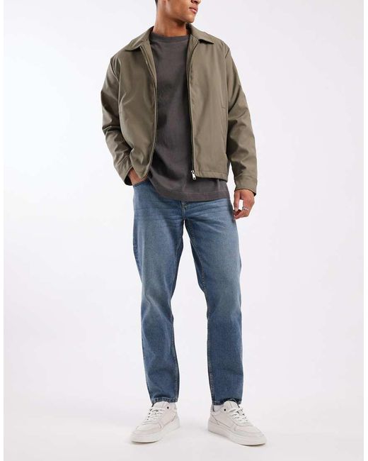 ASOS Blue Tapered Jeans for men