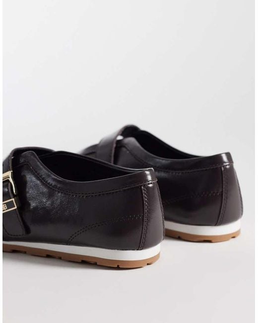 Tommy Hilfiger Brown Ballet Mary Jane Trainer