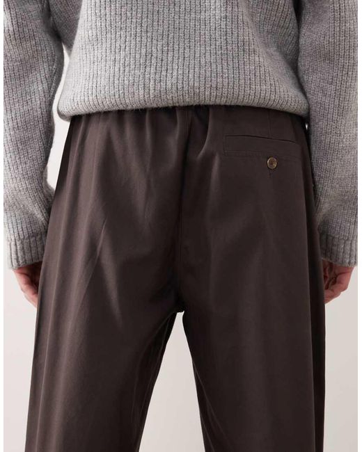 ASOS Natural baggy Trousers for men