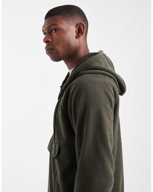 Nike Gray Club Half Zip Fleece for men