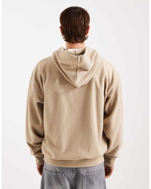 Nike Natural Full Zip Polar Sweatshirt for men