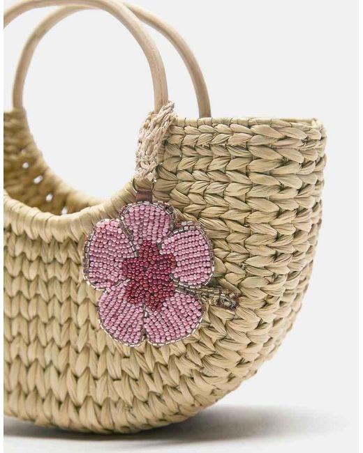 Borsa A Cesto di Pull&Bear in White