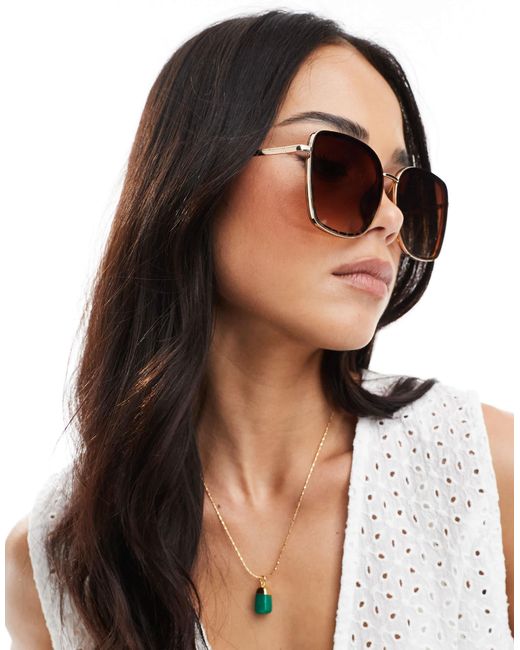 Lunettes New Look en coloris Black