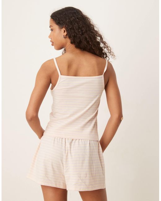 ASOS Natural Mix & Match Cami Pyjama Top