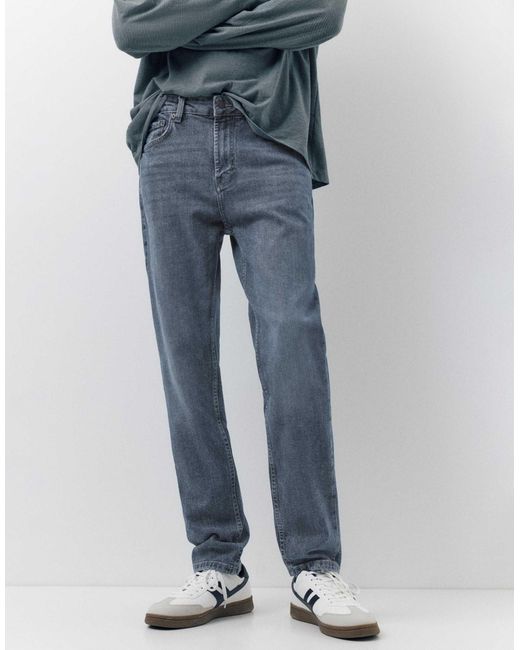 Jean slim - pastel Pull&Bear pour homme en coloris Blue