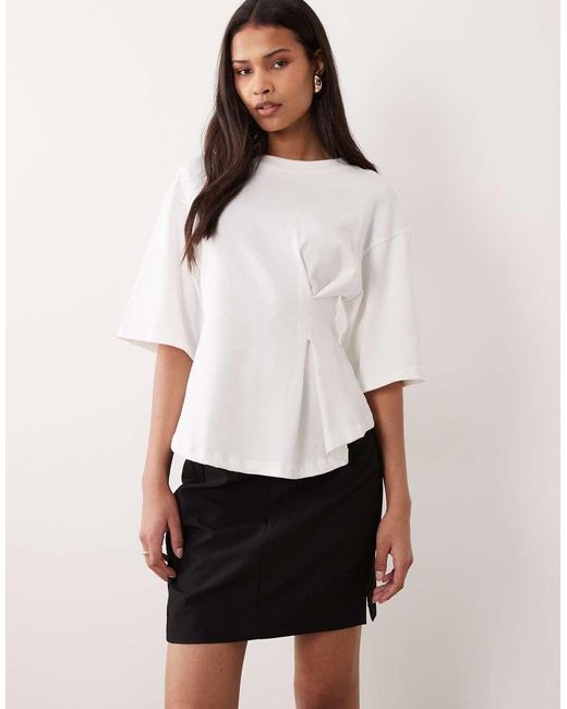 ASOS Black Tailored Mini Skirt With Split