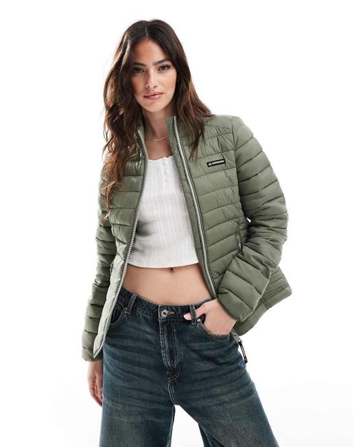 Superdry Gray Fuji Lite Padded Jacket