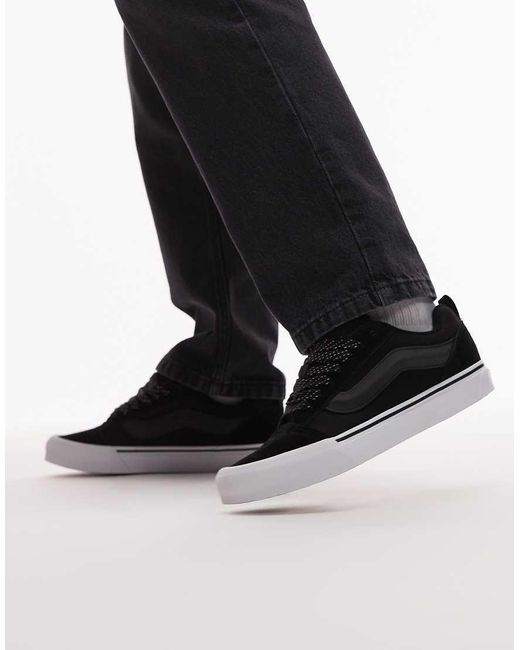 Vans Black Knu Skool Sneakers for men