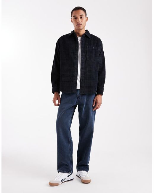 Only & Sons Blue Cord Overshirt for men