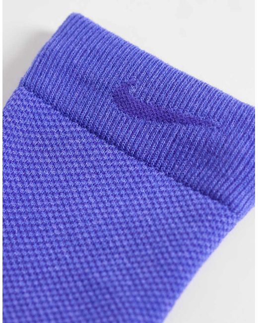 Nike Purple Running 1 Pack Crew Socks for men