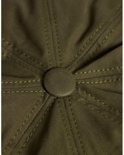ASOS Green Baker Boy Cap for men
