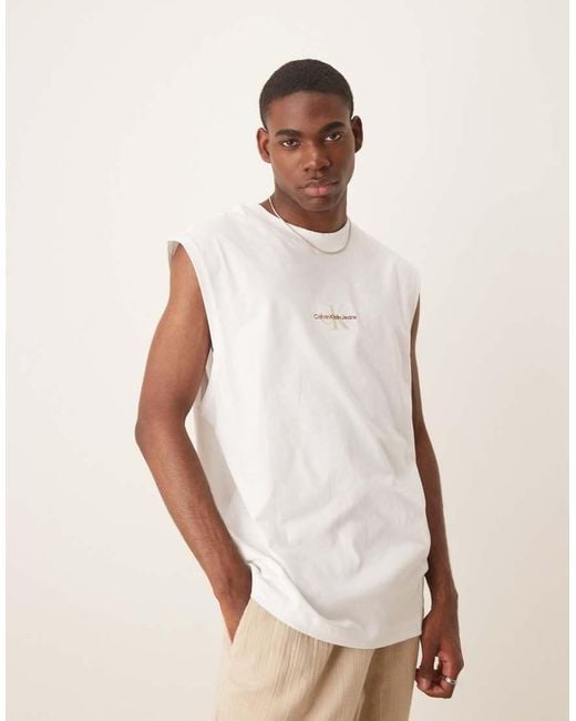 Calvin Klein Natural Monologo Vest for men