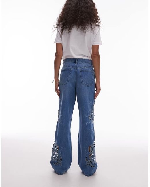 TOPSHOP Column in het Blue