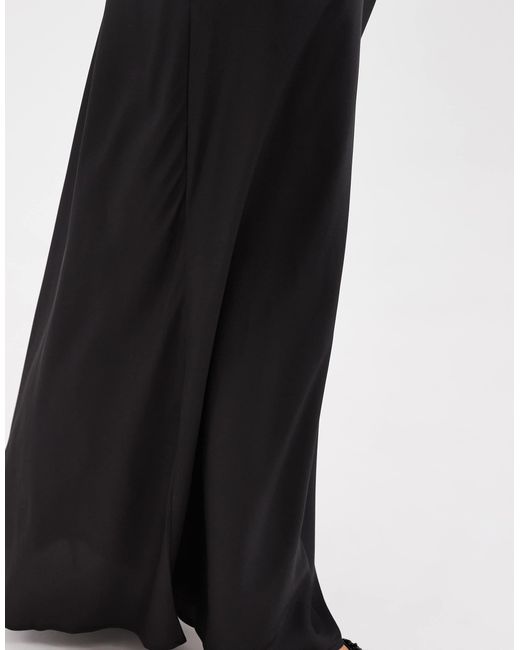 Jupe longue ONLY en coloris Black