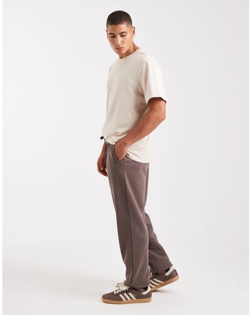 Cotton On Gray baggy Cuffed Track jogger for men