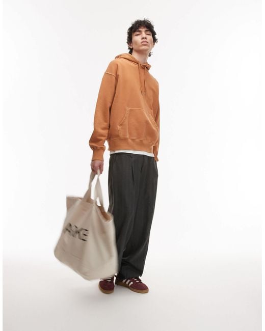 ARKET White Relaxed Terry Hoodie for men