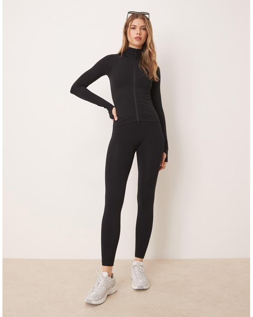 Legging sans coutures effet sculptant ASOS en coloris Natural