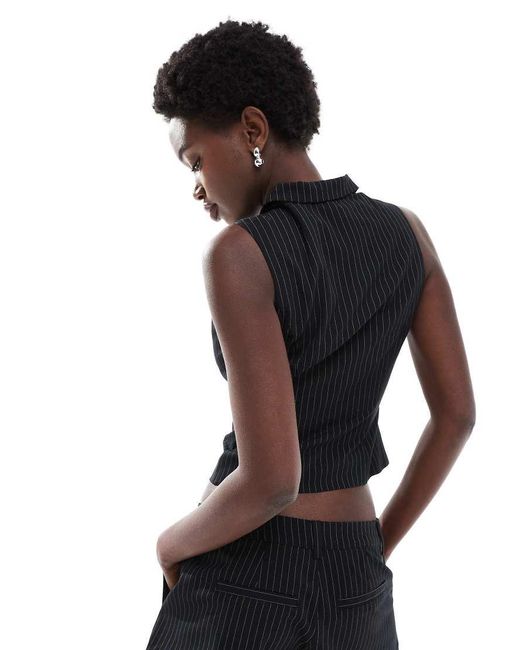 Cotton On Black Izzy Zip-through Singlet