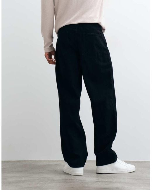 ASOS White Essential baggy Jeans for men
