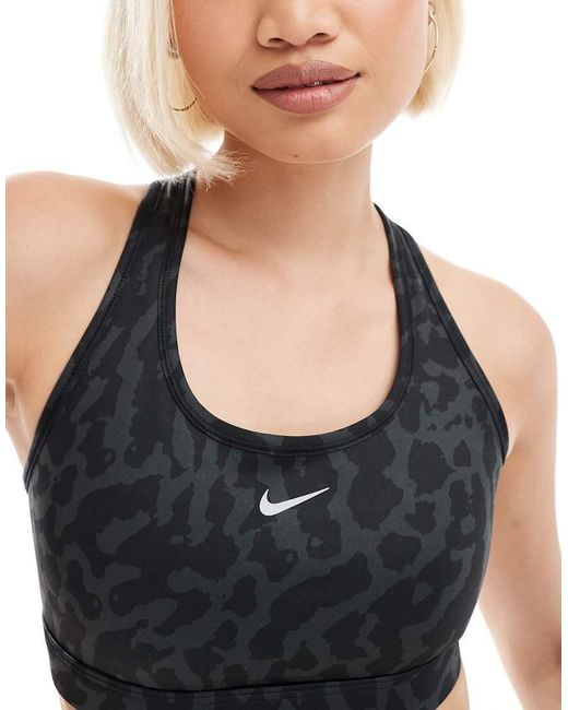 leopard print nike sports bra