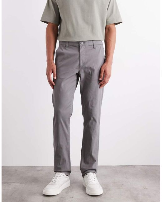 ASOS Natural Slim Chinos for men